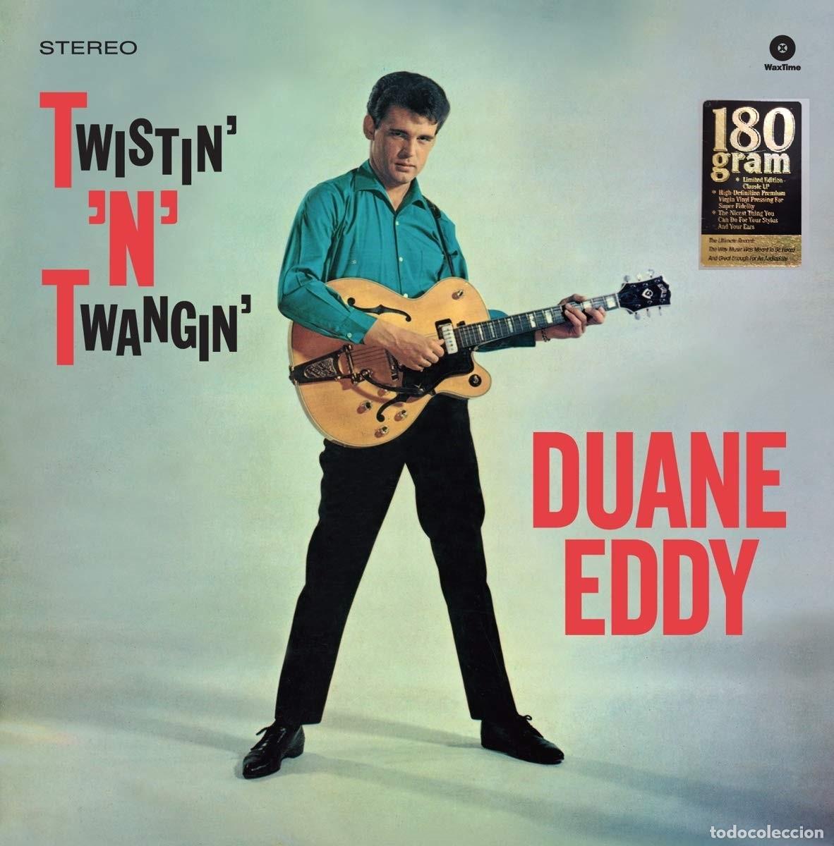 Discos de vinilo: Duane Eddy * LP Vinilo 180g * Twistin' 'N' Twangin'* Bonus * Precintado