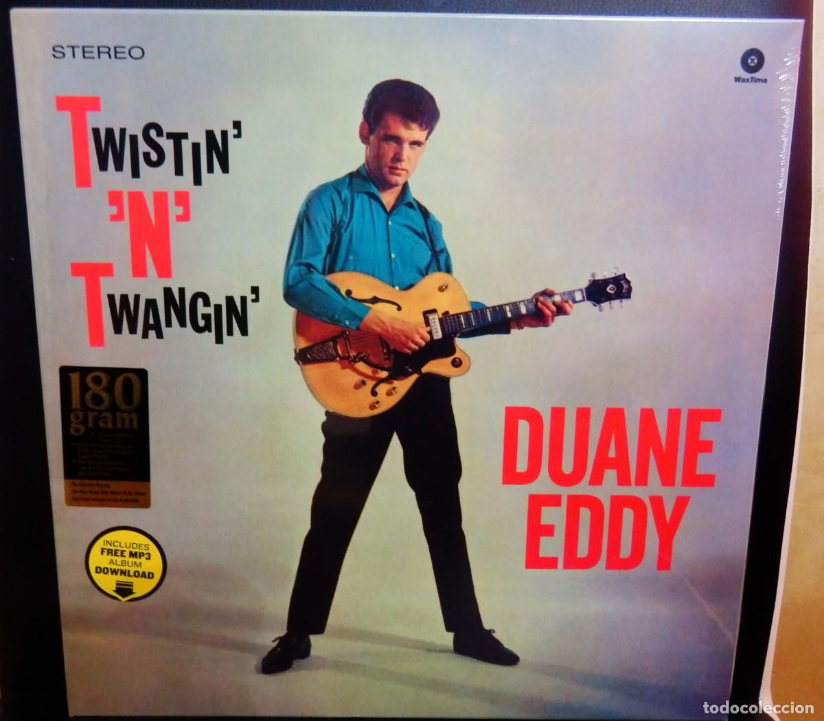 Discos de vinilo: Duane Eddy * LP Vinilo 180g * Twistin' 'N' Twangin'* Bonus * Precintado
