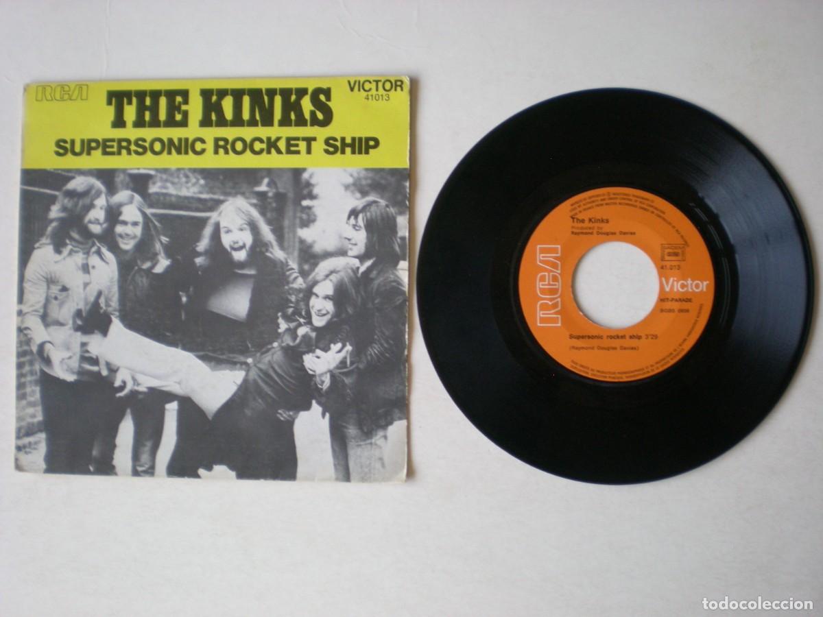 Discos de vinilo: THE KINKS - SUPERSONIC ROCKET SHIP + 1 - RCA 41013 EDITADO EN FRANCIA