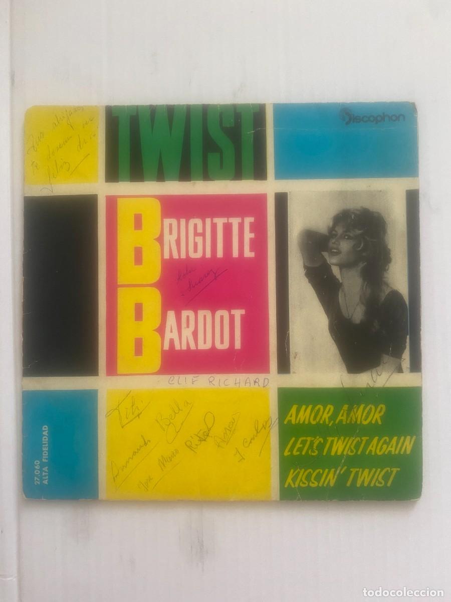 Discos de vinilo: SINGLE - BRIGITTE BARDOT - TWIST