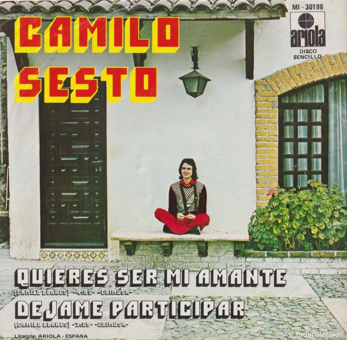 Discos de vinilo: CAMILO SESTO - Quieres ser mi amante (Editado en MEXICO)