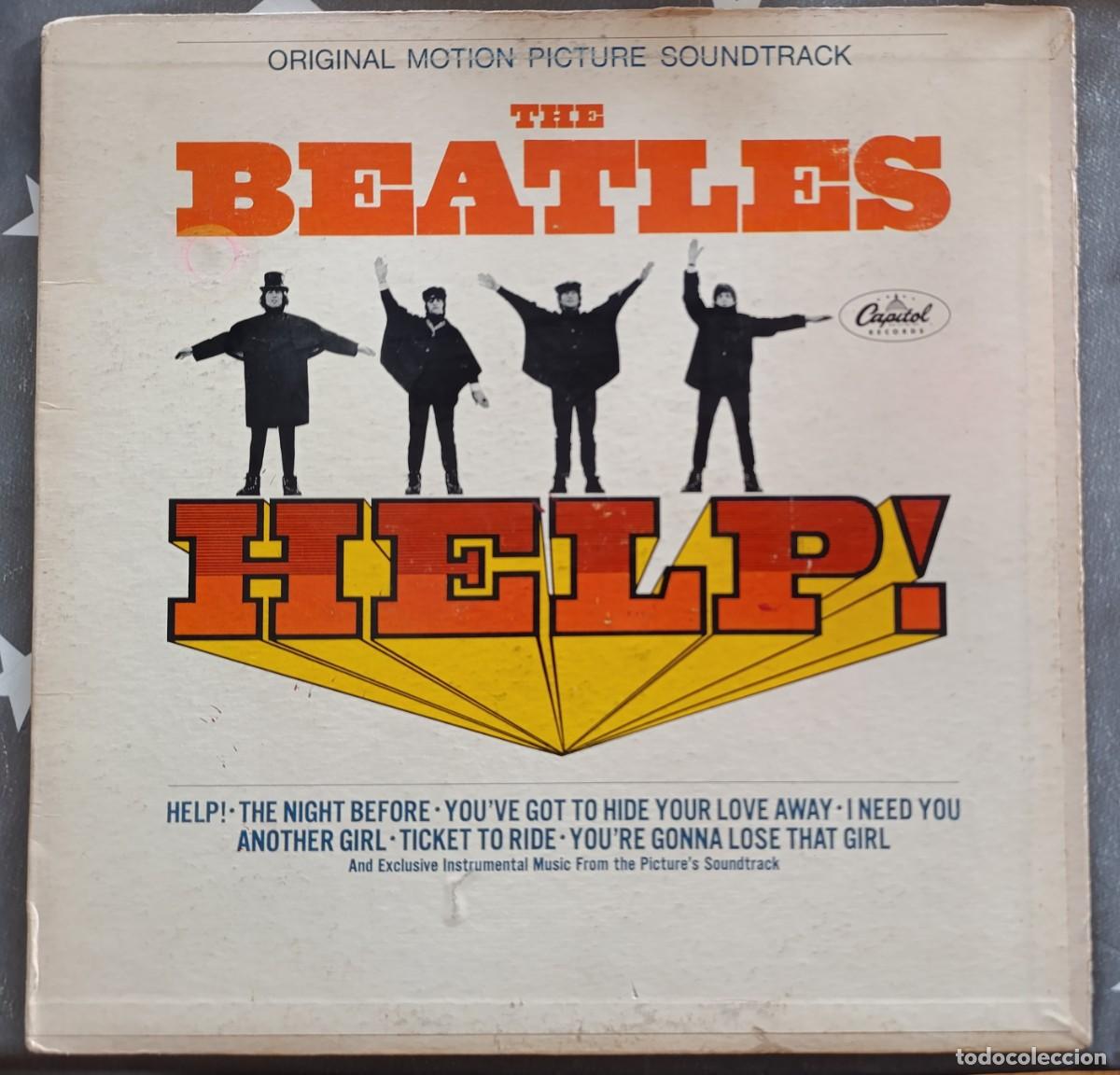 Discos de vinilo: THE BEATLES - HELP! LP 1965 USA **MONO** GATEFOLD