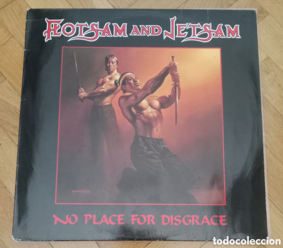 Discos de vinilo: Flotsam and Jetsam - No place for disgrace LP 1988