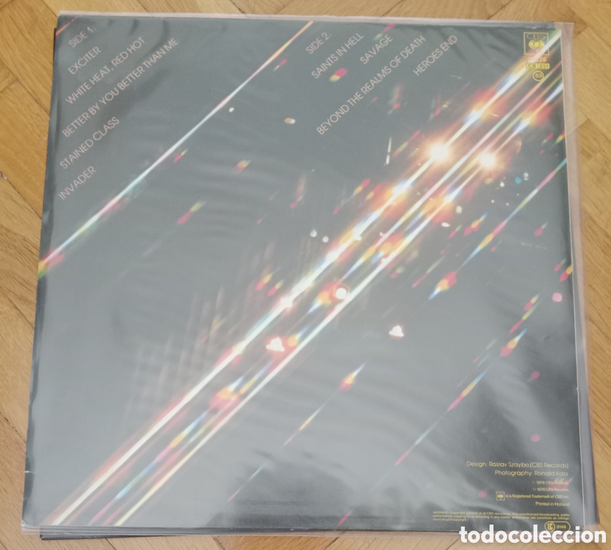 Discos de vinilo: Juda Priest - Stained class Lp 1989 - Foto 2