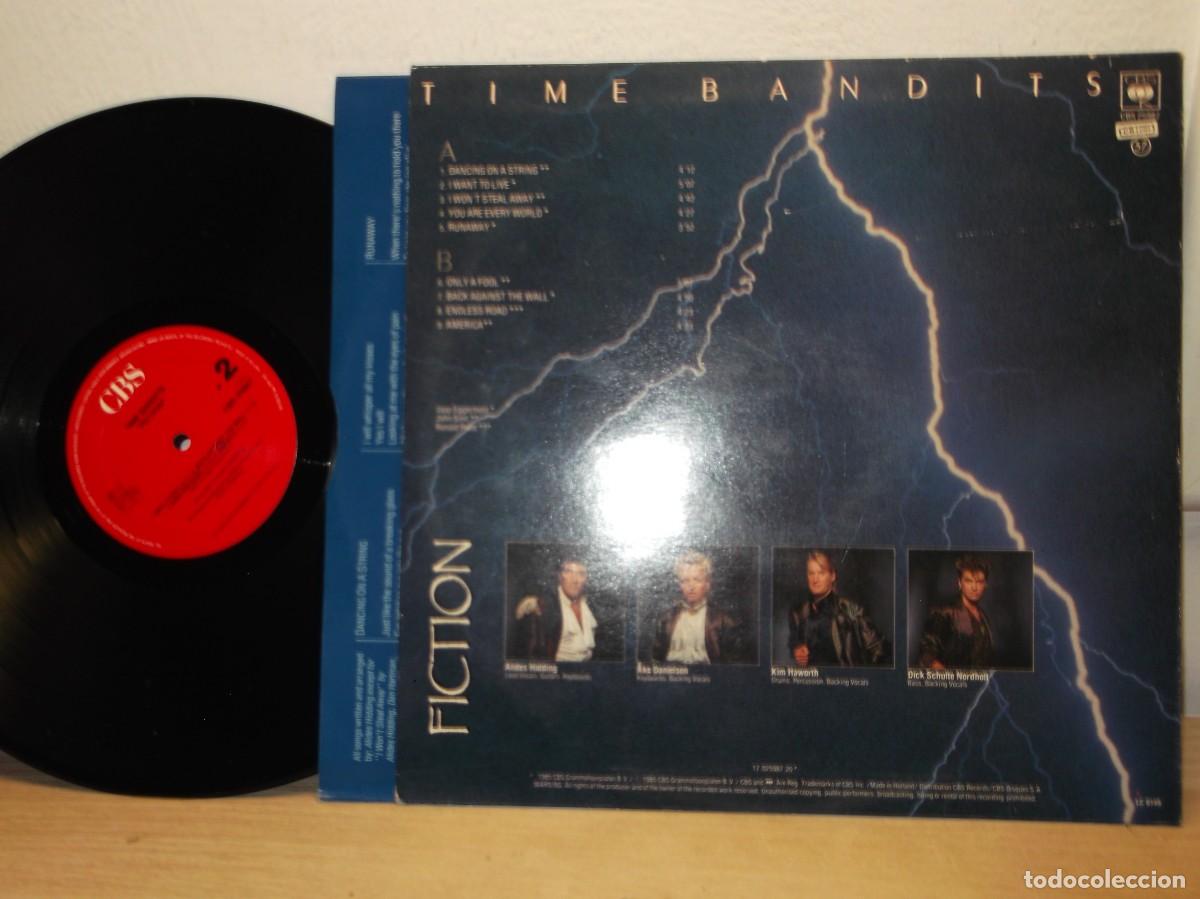 Discos de vinilo: Time Bandits -Fiction (1985) LP - Foto 2