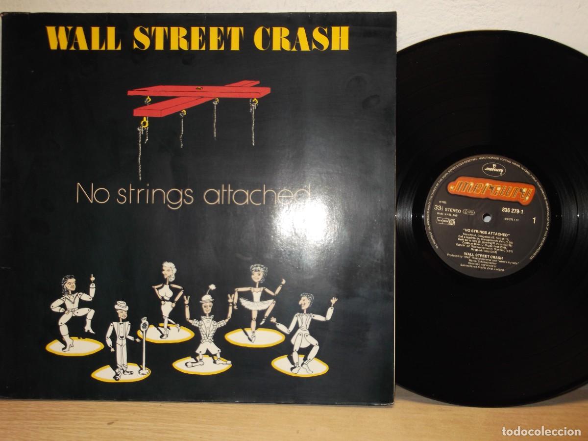 Discos de vinilo: WALL STREET CRASH -No strings attached (1988) LP