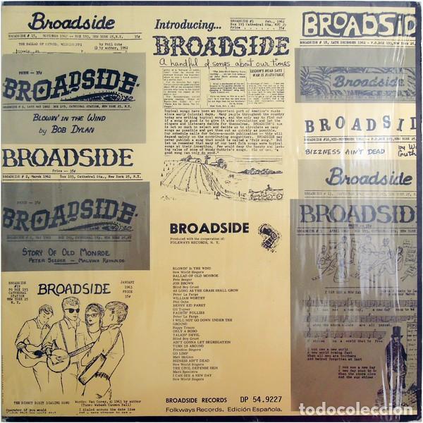 Discos de vinilo: Broadside Ballads Vol. 1 - Various