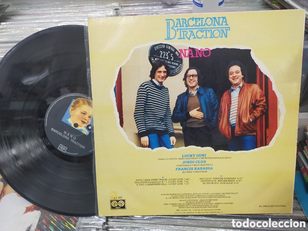 Discos de vinilo: Barcelona traction LP nano 1982 - Foto 2