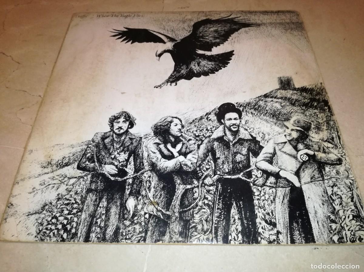 Discos de vinilo: TRAFFIC-WHEN THE EAGLE FLIES-CONTIENE ENCARTE-ORIGINAL ESPA&Ntilde;OL 1974