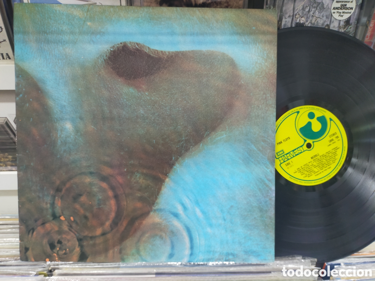 Vinyl-Schallplatten: Pink Floyd LP middle u.k. 1971 carpeta doble