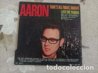 Discos de vinilo: Aaron ep asi recuerdo al rey - Foto 2