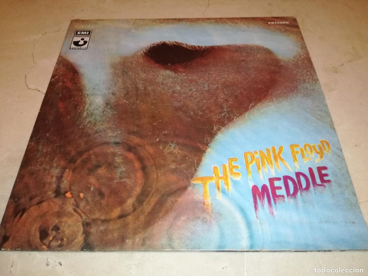 Vinyl-Schallplatten: THE PINK FLOYD-MEDDLE-GATEFOLD-ORIGINAL ESPA&Ntilde;OL 1971