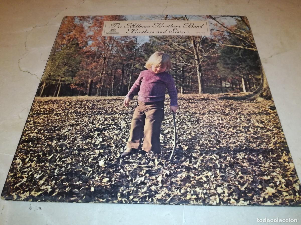 Vinyl-Schallplatten: THE ALLMAN BROTHERS BAND-BROTHERS AND SISTERS-GATEFOLD-CONTIENE ENCARTE-ORIGINAL ESPA&Ntilde;OL 1975