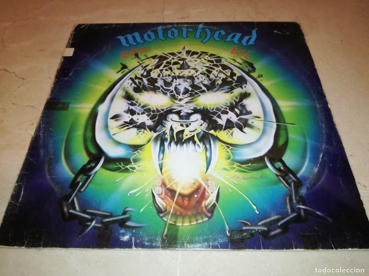 Discos de vinilo: MOTORHEAD-OVERKILL-ORIGINAL ESPA&Ntilde;OL 1979 - Foto 1