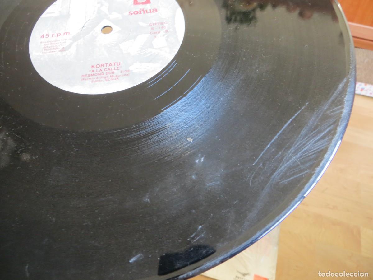 Discos de vinilo: Kortatu - A La Calle (12&rdquo;, EP) - Foto 3