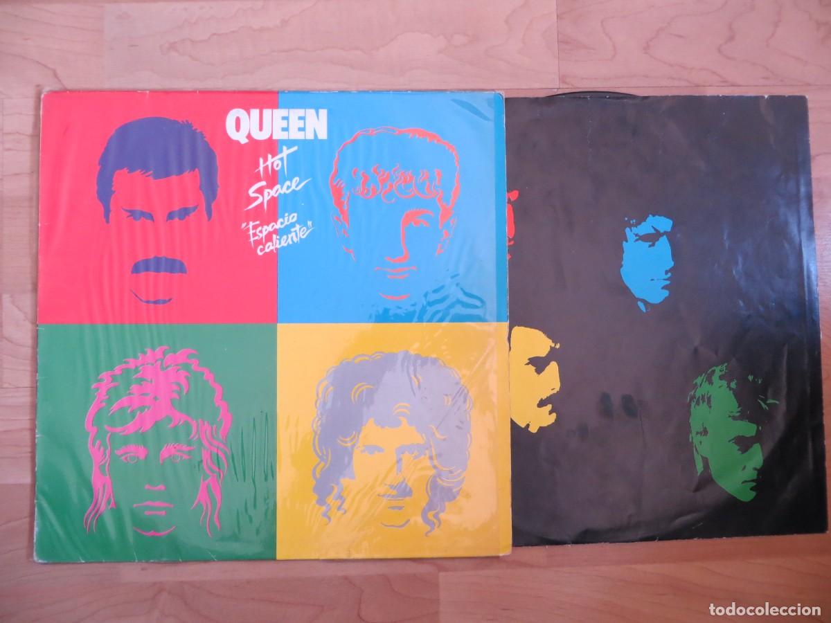 Discos de vinilo: Queen - Hot Space = Espacio Caliente (LP, Album) SPAIN 1982