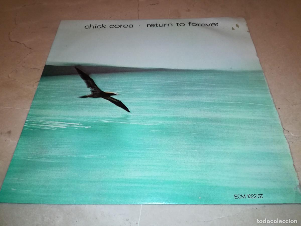 Discos de vinilo: CHICK COREA-RETURN TO FOREVER-ORIGINAL ESPA&Ntilde;OL 1979-VINILO EN MUY BUEN ESTADO