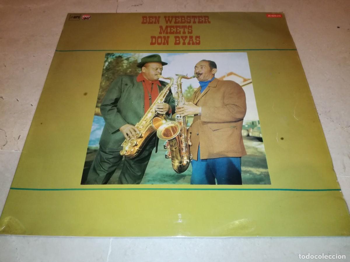Discos de vinilo: BEN WEBSTER MEETS DON BYAS-EDICI&Oacute;N ESPA&Ntilde;OLA