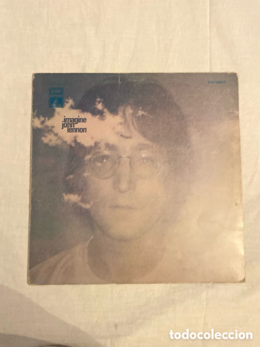 Discos de vinilo: Lp disco de vinilo Imagine de John Lennon EMI ODEON 1971