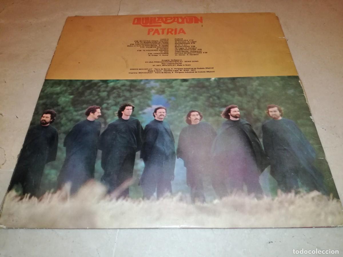 Discos de vinilo: QUILAPAYUN-PATRIA-GATEFOLD-ORIGINAL 1977 - Foto 2