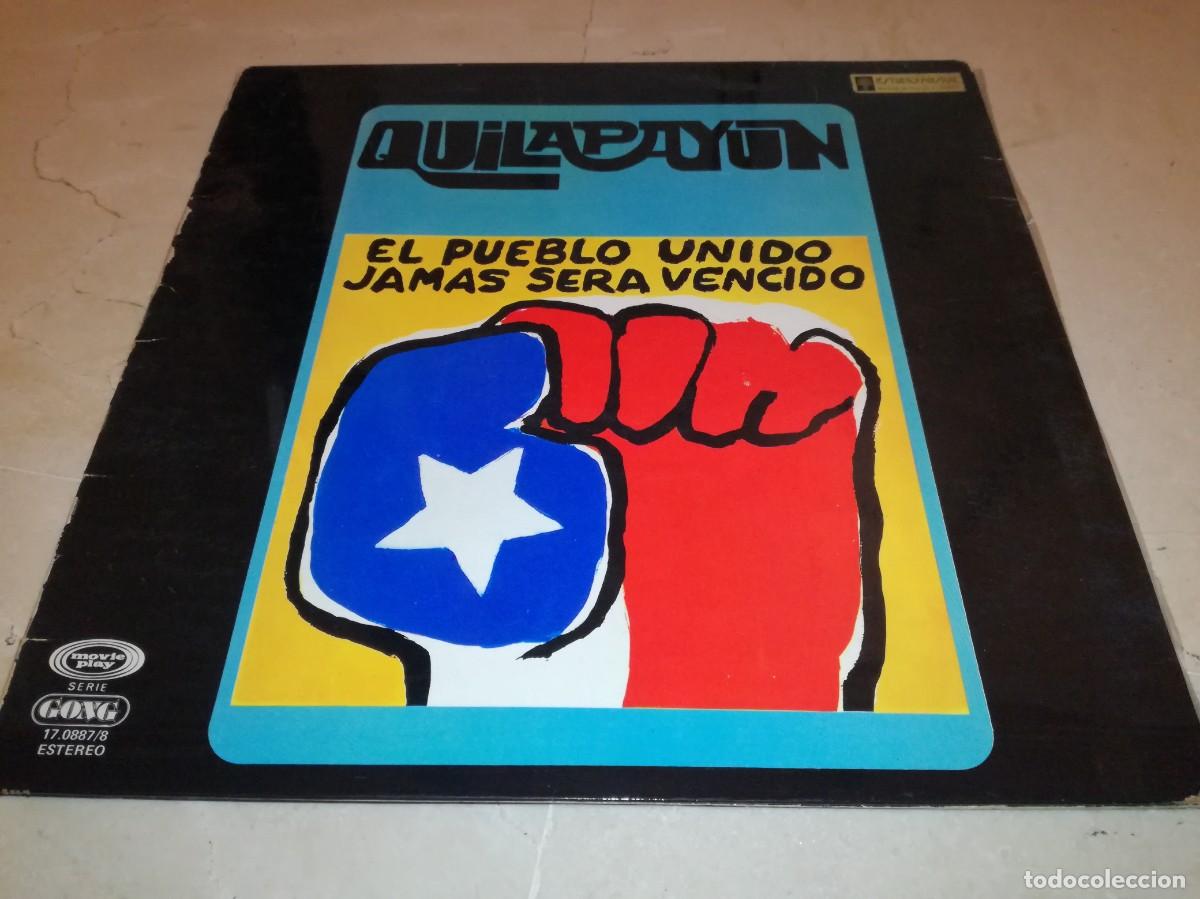 Discos de vinilo: QUILAPAYUN-EL PUEBLO UNIDO JAMAS SERA VENCIDO-GATEFOLD-ORIGINAL 1976