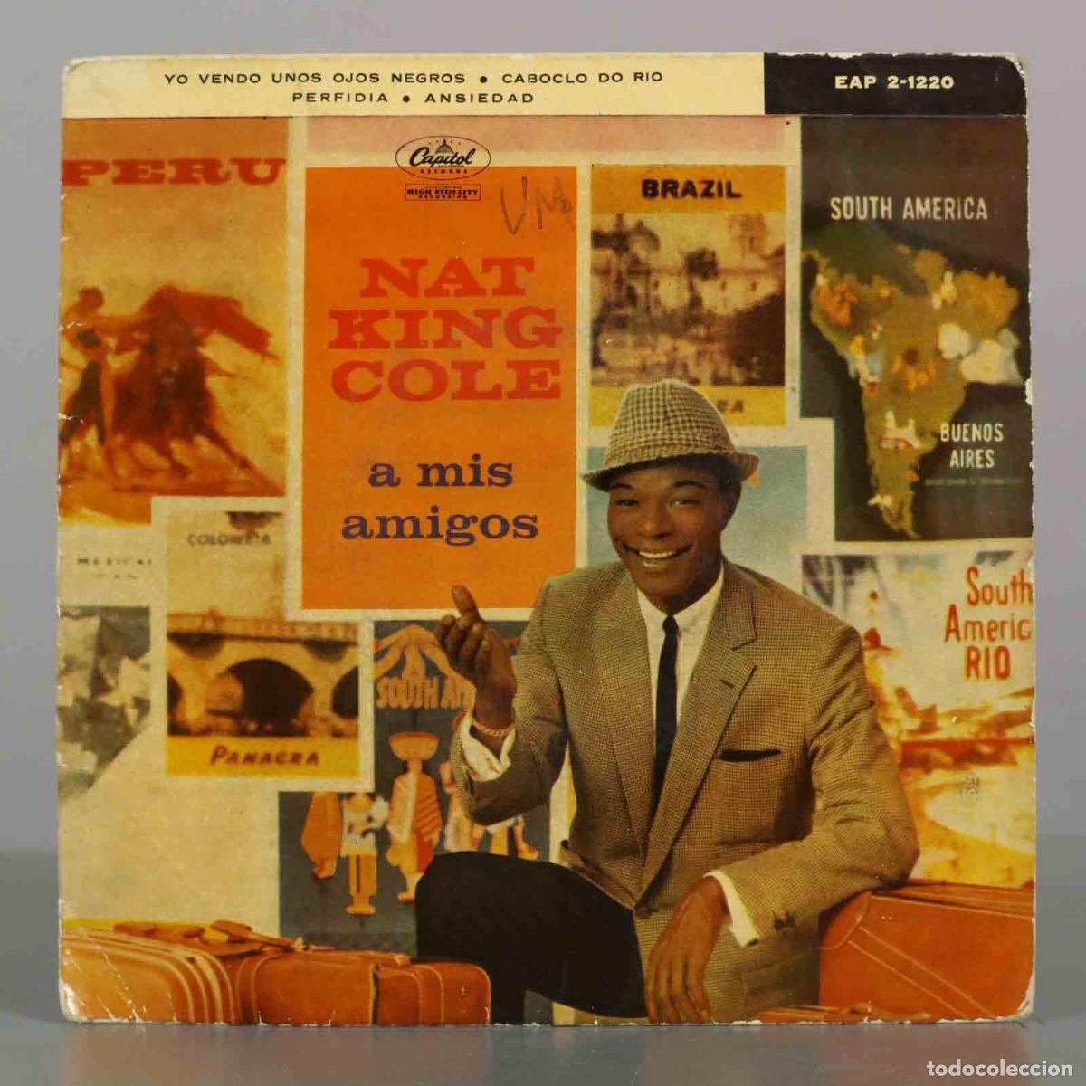 Discos de vinilo: EP. Nat King Cole - A Mis Amigos - Foto 1