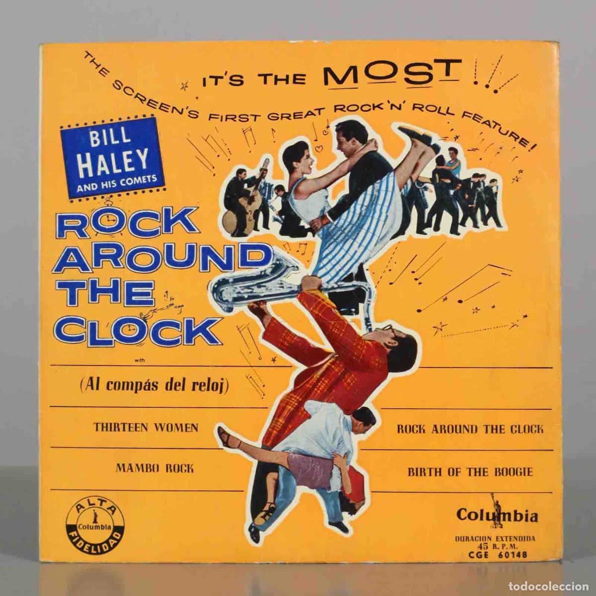 Discos de vinilo: EP. Rock Around The Clock - Bill Haley and His Comets - Columbia