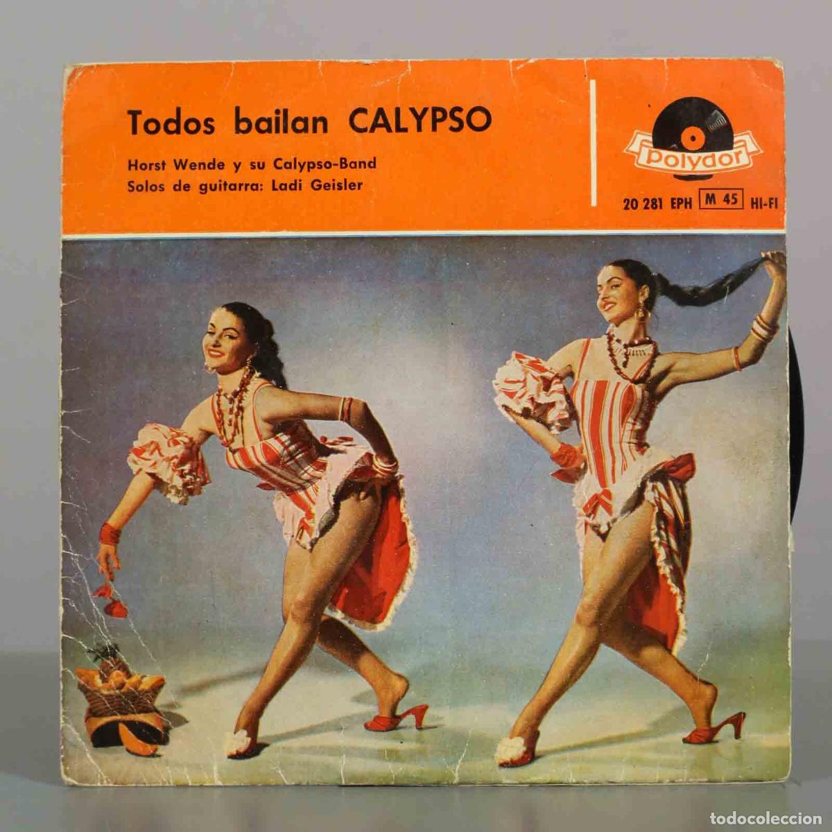 Discos de vinilo: EP. Todos Bailan Calypso - Horst Wende Y Su Calypso-Band, Ladi Geisler