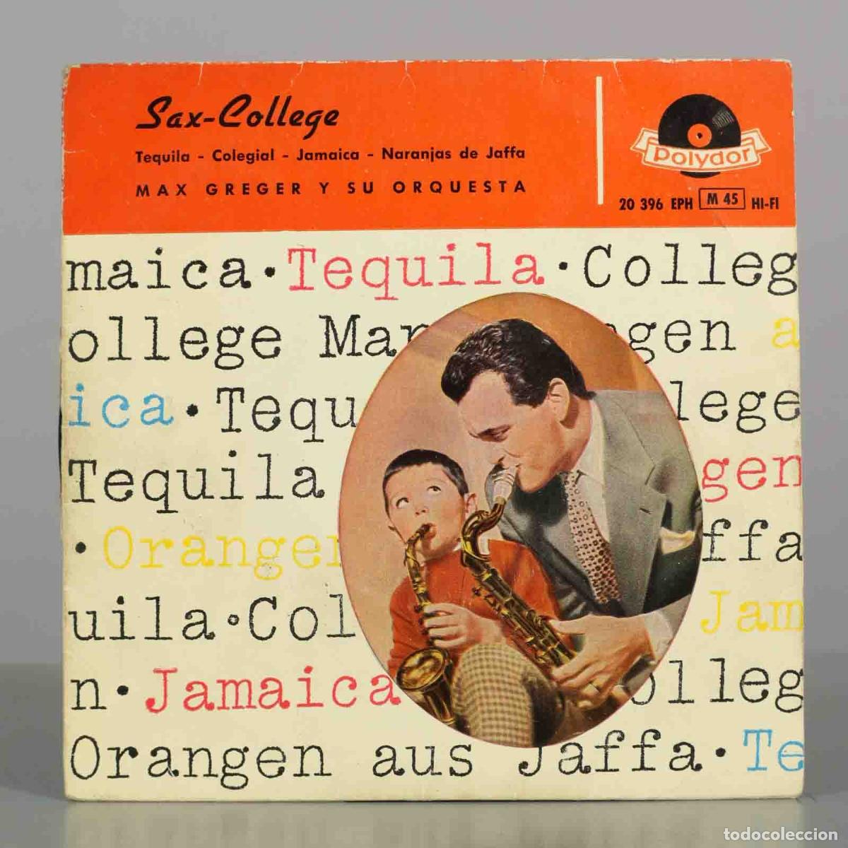Discos de vinilo: EP. Sax-College - Orchester Max Greger - Foto 1