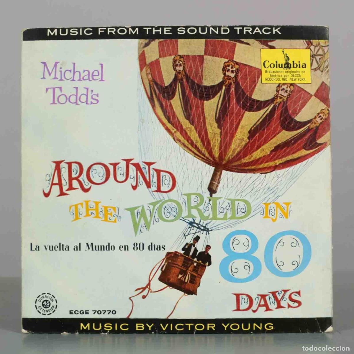 Discos de vinilo: EP. Around the World in 80 Days - Michael Todd, Victor Young