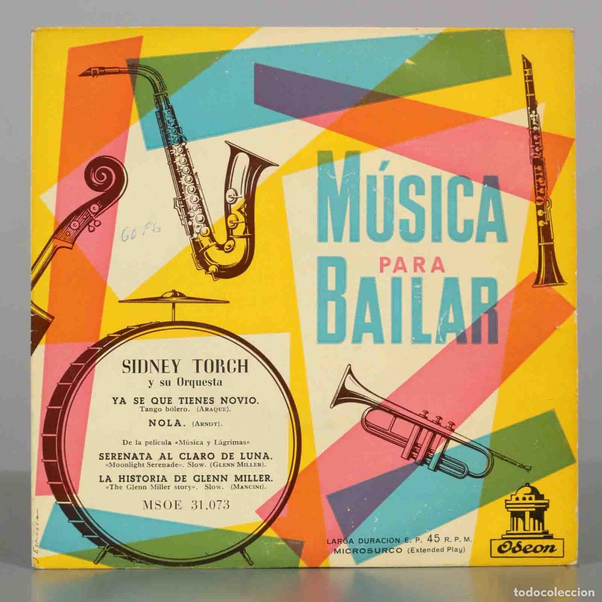 Discos de vinilo: EP. M&uacute;sica para Bailar - Sidney Torch y su Orquesta