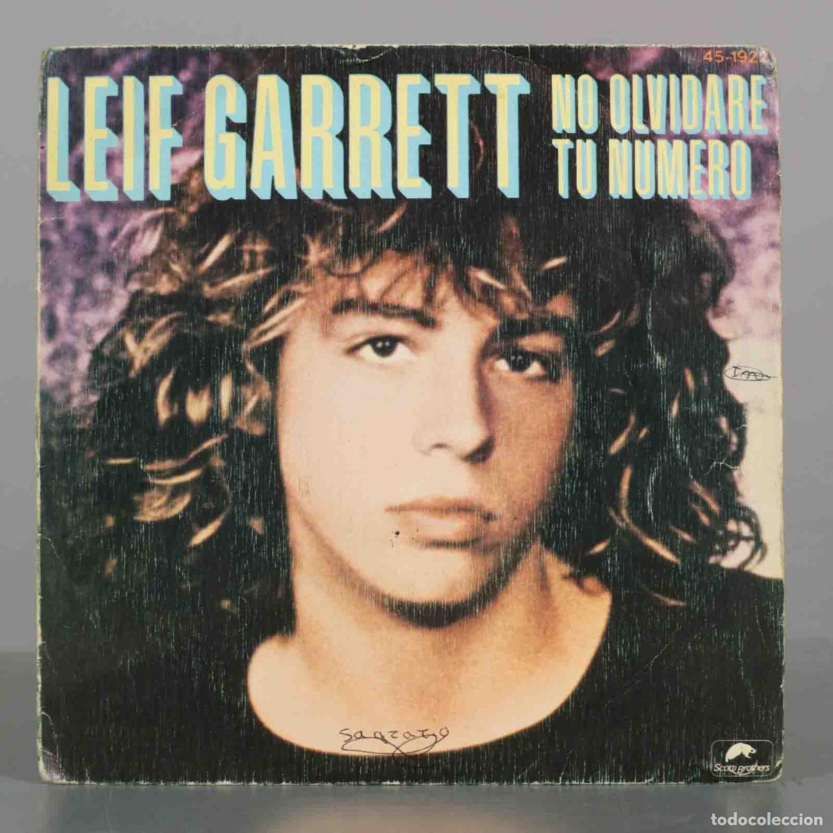 Vinyl-Schallplatten: SINGLE. No Olvidare Tu Numero - Memorize Your Number - Same Goes For You - Leif Garrett