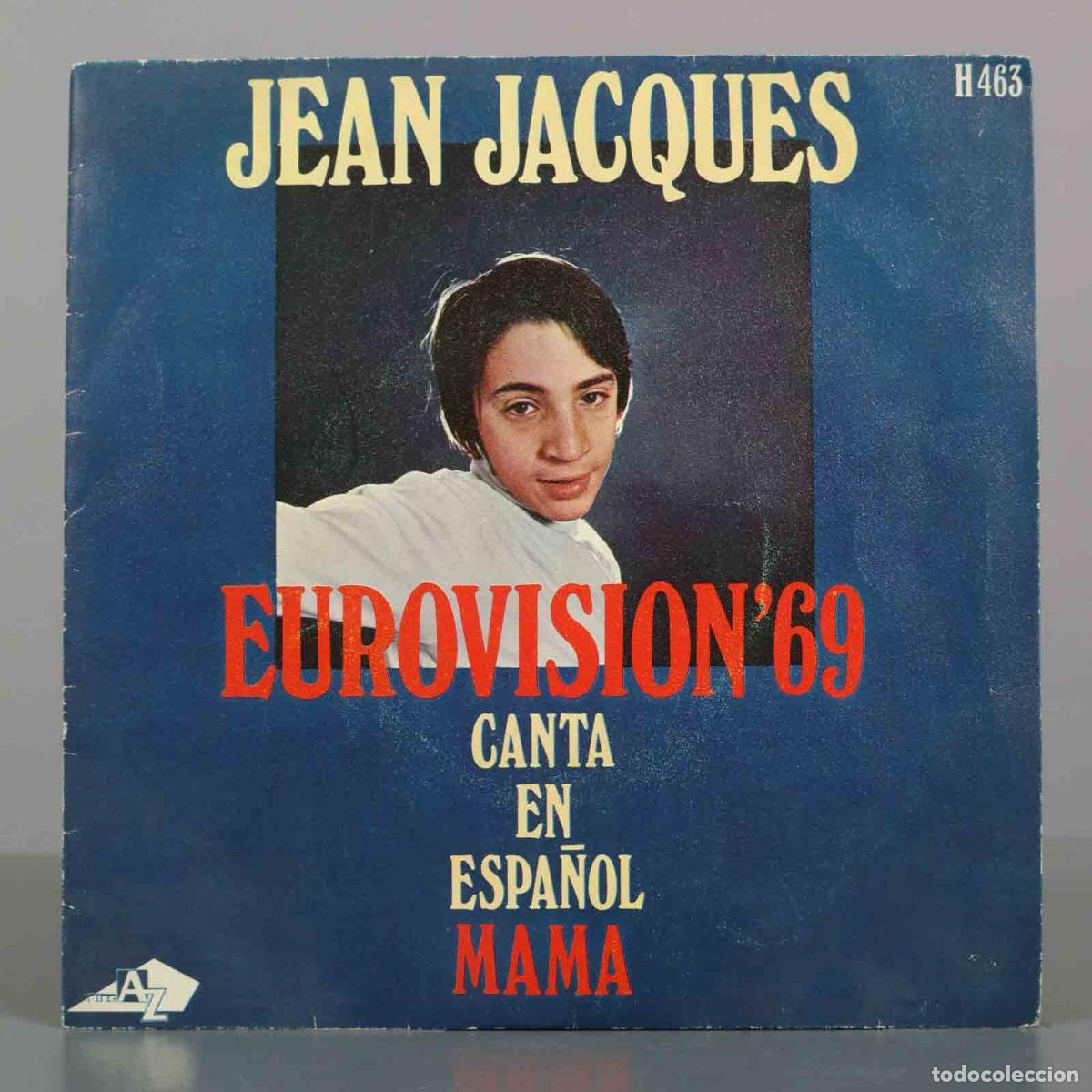 Discos de vinilo: SINGLE. Jean Jacques - Eurovision - Canta en espa&ntilde;ol Mama