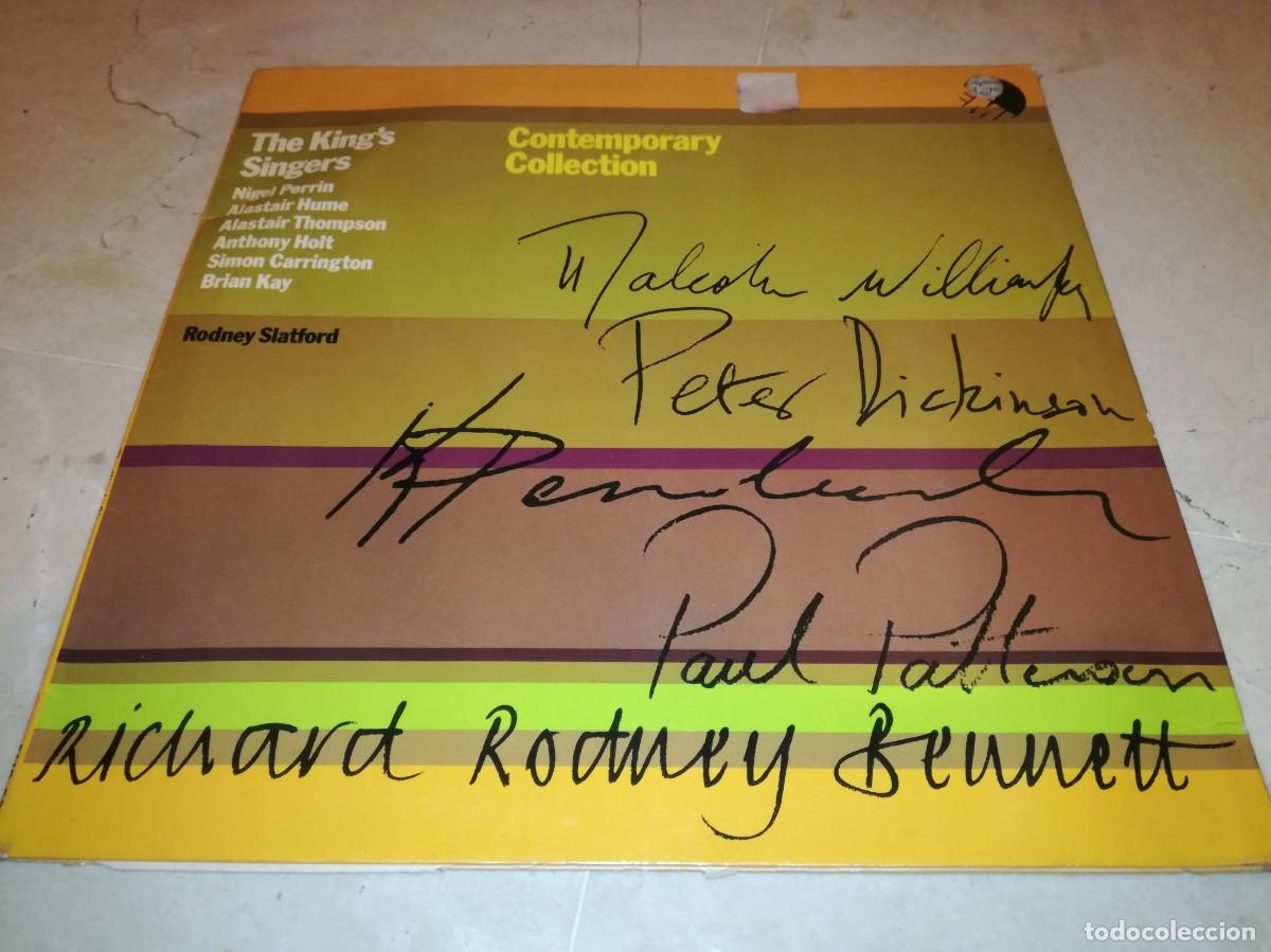 Discos de vinilo: THE KING&acute;S SINGERS-CONTEMPORANY COLLECTION-GATEFOLD-VINILO EN EXCELENTE ESTADO