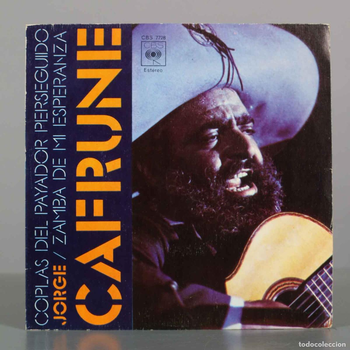 Discos de vinilo: Coplas Del Payador Perseguido / Zamba De Mi Esperanza - Jorge Cafrune