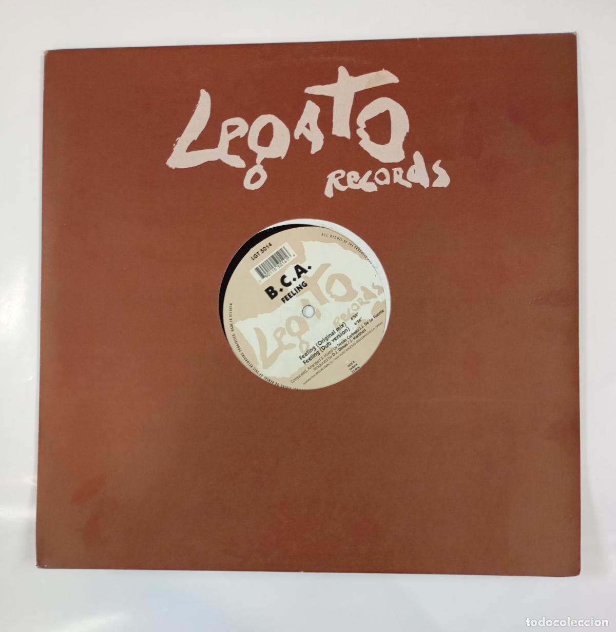 Discos de vinilo: Feeling. B.C.A. Legato Records. MAXI-SINGLE. TDKDA39