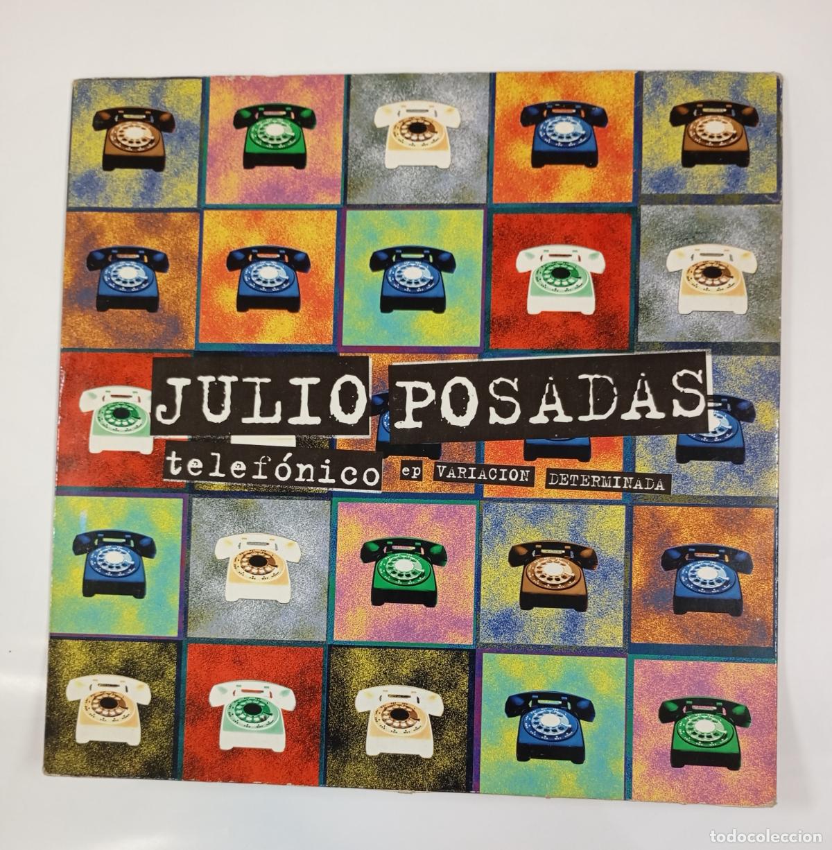 Discos de vinilo: Telef&oacute;nico. Variaci&oacute;n Determinada. Julio Posadas. EP TDKDA39