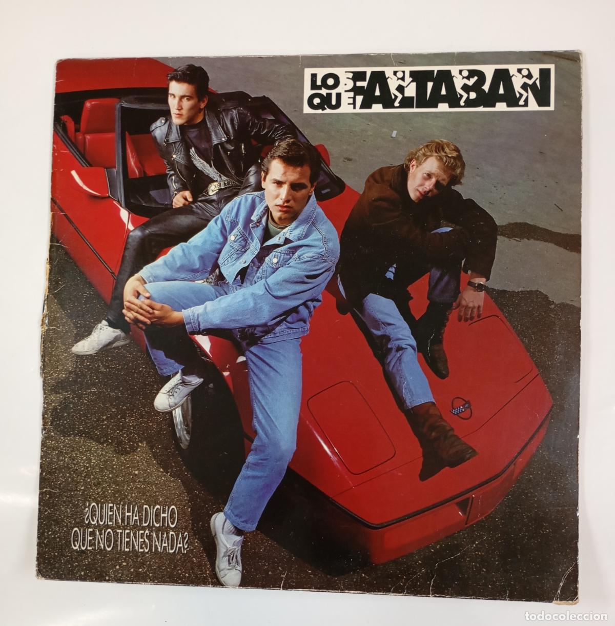 Discos de vinilo: Los Que Faltaban &ndash; &iquest;Qui&eacute;n Ha Dicho Que No Tienes Nada? - LP. TDKDA39