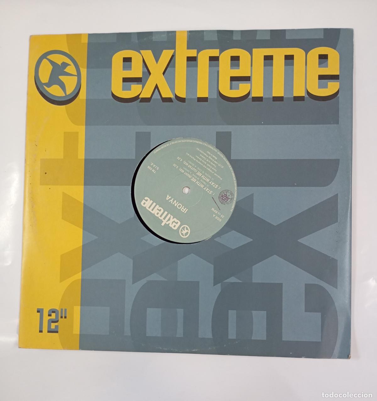 Discos de vinilo: IRONYA. STAY WITH ME. MAXI-SINGLE. TDKDA39 - Foto 2