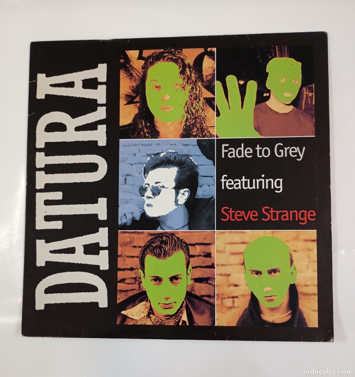 Discos de vinilo: DATURA. FACE TO GREY FEATURING. STEVE STRANGE. MAXI-SINGLE. TDKDA39