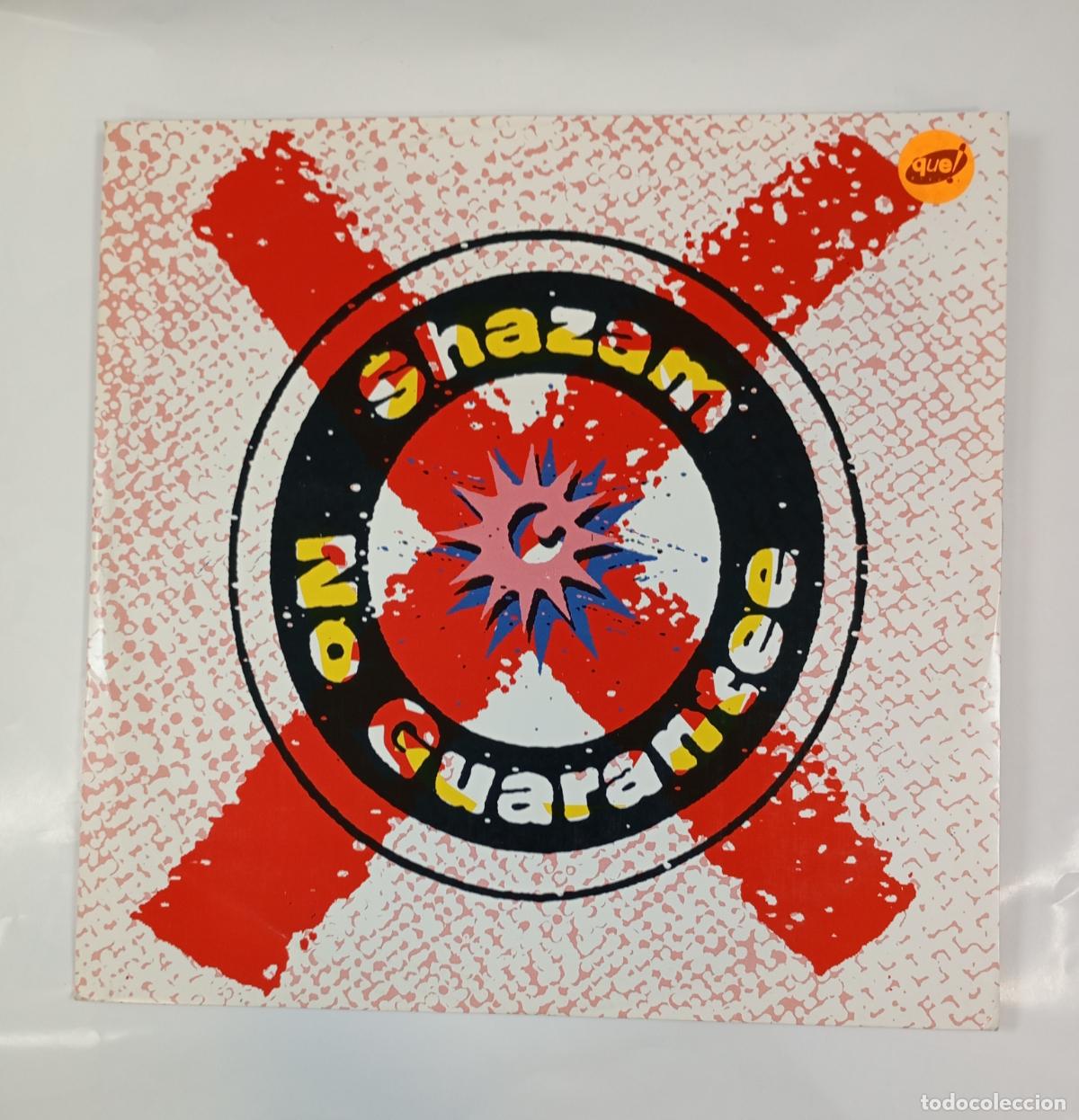 Discos de vinilo: SHAZAM. NO GUARANTEE. MAXI-SINGLE. TDKDA38