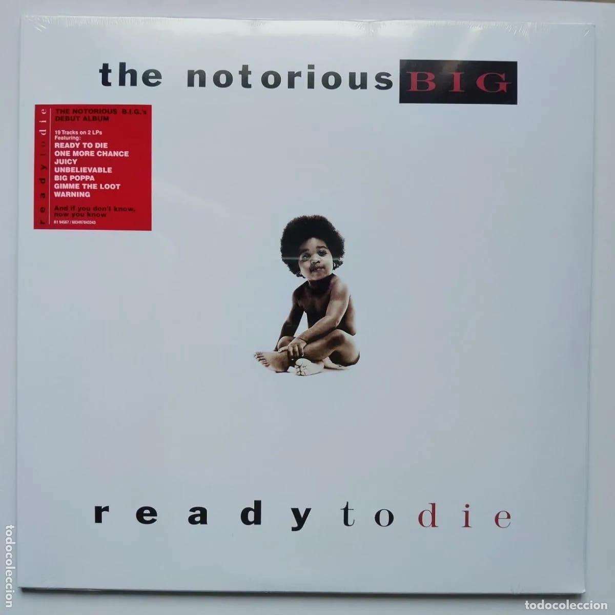Discos de vinilo: The Notorious BIG-Ready To Die (2xLP Bad Boy Entertainment) RE clasico Hip Hop 1994. Nas, JAY-Z...