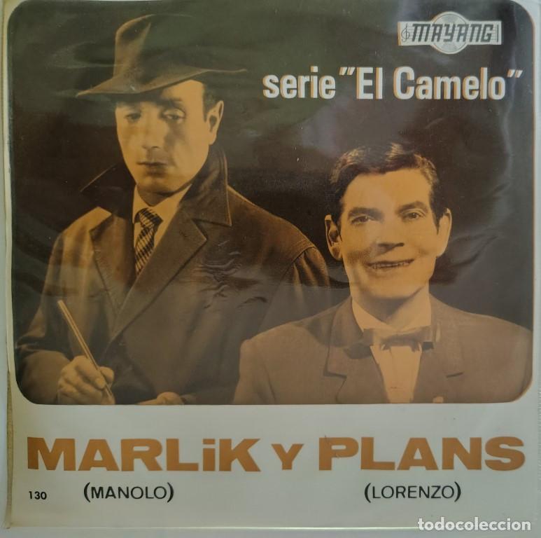 Discos de vinilo: Manolo Marlik y Lorenzo Plans. serie El Camelo (del f&uacute;tbol/ Taurino). Mayatig, Spain 1967 single