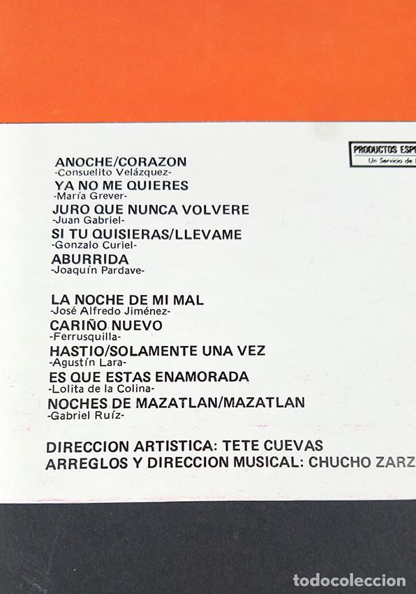 Discos de vinilo: M&eacute;xico: Irma Filippini. MC 1166 - Foto 3