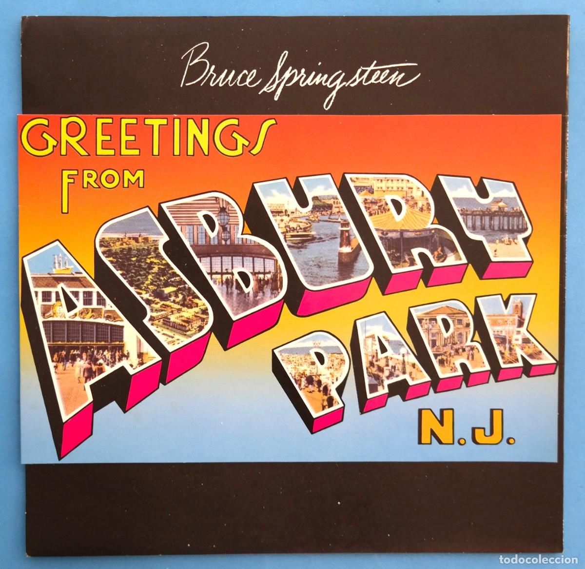 Discos de vinilo: Bruce Springsteen - &ldquo;Greetings From Asbury Park, N.J.&rdquo; Japan Promo Reissue (1976)