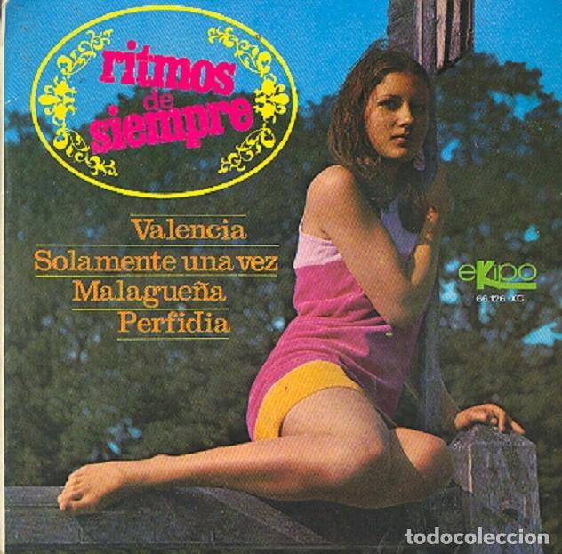 Discos de vinilo: Orquesta Latino Americana &ndash; Valencia; Malague&ntilde;a; Perfidia + 1 &ndash; EKIPO 66.126 &ndash; 1966