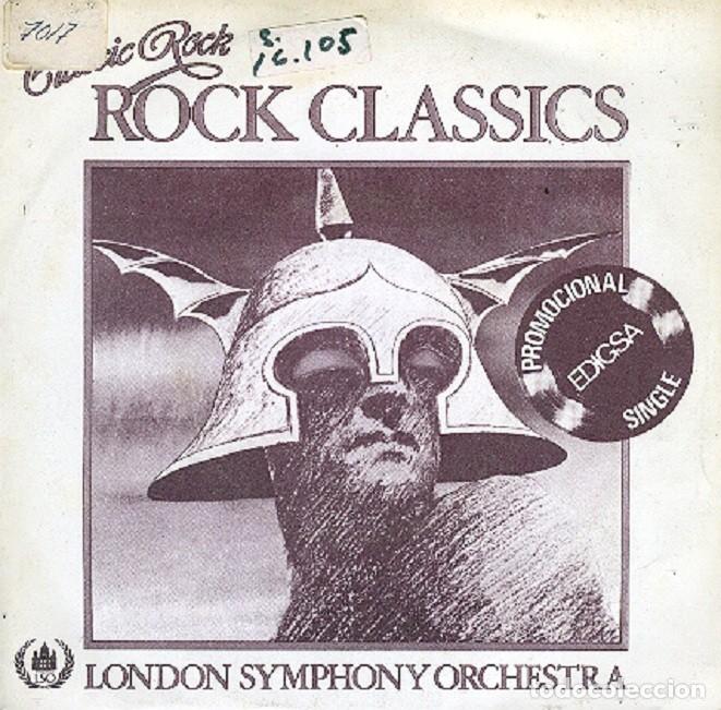 Discos de vinilo: The London Symphony Orchestra - Get back; Hey Jude - EDIGSA 18P0265 (PROMO) &ndash; 1981