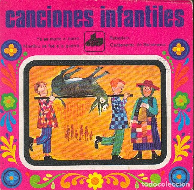 Discos de vinilo: Coro Colegio Santa Sof&iacute;a de Madrid &ndash; Ya se muri&oacute; el burro; Rataplam + 2 &ndash; DIM 5041 &ndash; 1971