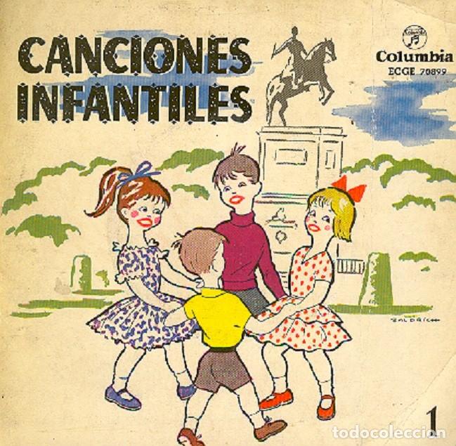 Discos de vinilo: Canciones Infantiles de Juego y Corro &ndash; COLUMBIA 70899 &ndash; 1958