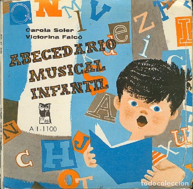 Discos de vinilo: Coro Femenino Conrado del Campo &ndash; Abecedario Musical Infantil &ndash; ESDE 1100 &ndash; 1962